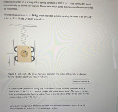 Image result for Spring Push Off Load Example Problems