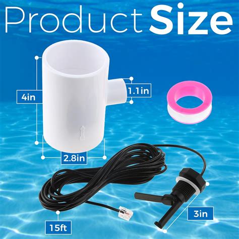 ETERMETA GLX-FLO-RP Flow Switch, Pool Flow Sensor Replacement India | Ubuy