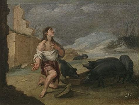 Tallenge - The Prodigal Son Feeding Swine - Bartolome Esteban Murillo ...