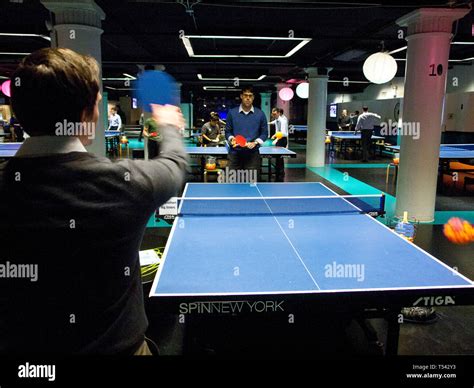 Spin table tennis club hi-res stock photography and images - Alamy