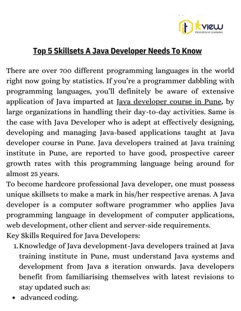 Image result for Java Developer Hard Skill