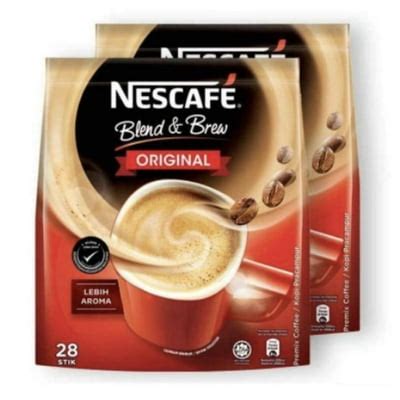 2-PACK Nescafe 3 in 1 Instant Coffee Sticks ORIGINAL | Ubuy India