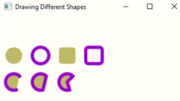 Canvas Drawing JavaFX 的图像结果