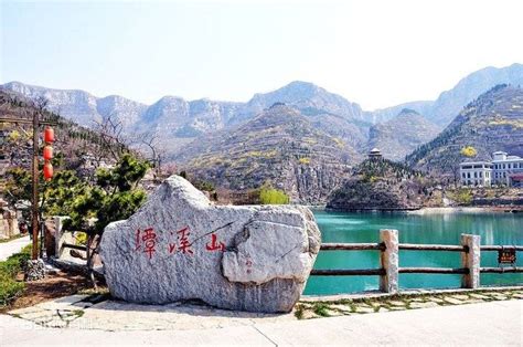 【淄博潭溪山】玻璃桥上赏春景一日游_风景区