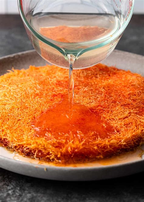 Knafeh Middle Eastern Pastry + Video | Silk Road Recipes