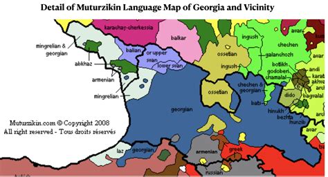 Language, Religion, and the Changing Ethnic Geography of the Republic of Georgia - GeoCurrents