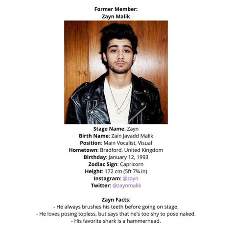 Image result for One Direction Members Labeled