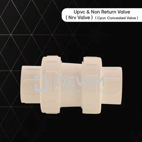 Non Return Valve - 3/4'' (20mm) Devam Cpvc Non Retun Valve (Nrv) Trader ...