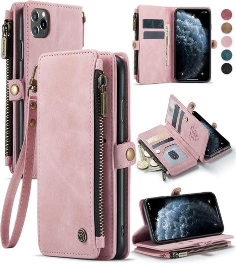 Amazon.com: DEYHU for iPhone 11 pro Phone Case with Card Holder for ...