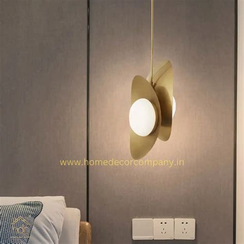 HDC Frosted Glass 2 Lights Postmodern Style Hanging Pebble Pendant Lig