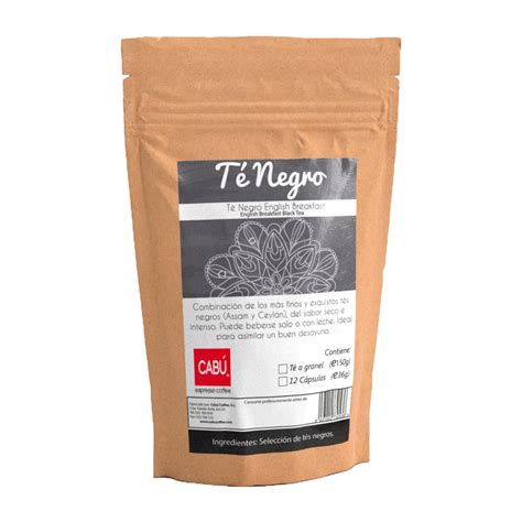 Té Negro English Breakfast 150gr - Cafés Camali