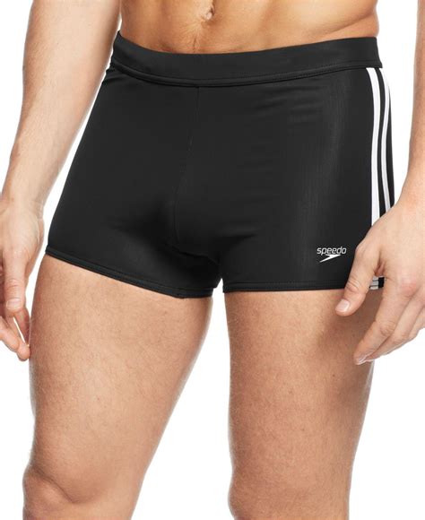 Lyst - Speedo Shoreline Swim Brief in Black for Men