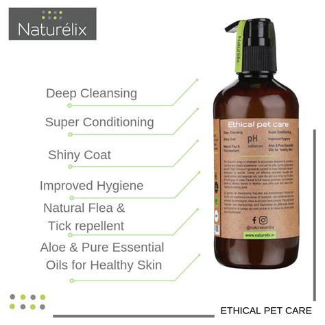 Naturelix-Detox Bath-Best Tick & Flea Repellent Dog Shampoo & Conditio ...