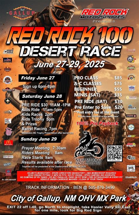 Red Rock 100 Desert Race , Physical Address: 139 Hasler Valley Rd ...
