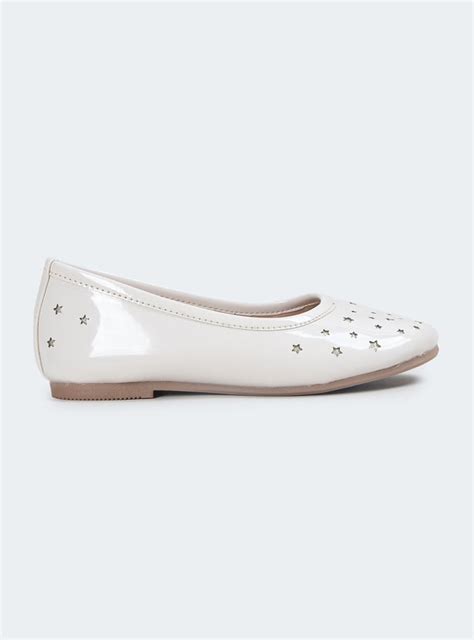Buy Girls Laser-Cut Detailed Ballerinas Online at just Rs. 599.0 ...