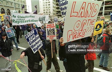 Protest Against WTO 的图像结果