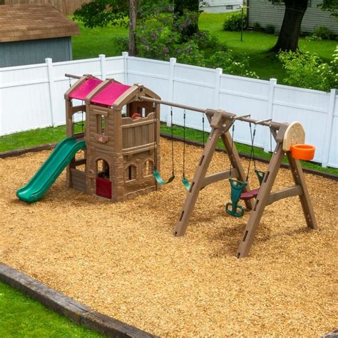 Buy Step2 Naturally Playful Adventure Lodge Play Center with Glider for ...