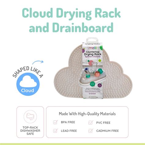 Melli Cloud Drying Rack- White | Available On The Mom Store