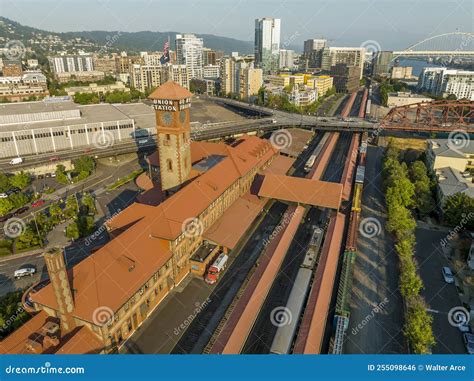 Historical Portland Union Station Editorial Photo - Image of northwest ...