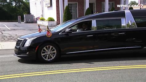 Video Now: Judge Frank Caprio gets escort from funeral home to ...