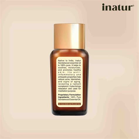 Sandalwood Pure Essential Oil - Inatur