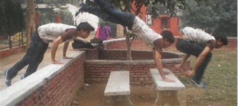 How a UP town has become a centre for the emerging sport of parkour