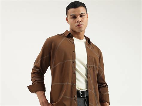 Men Slim Fit Spread Collar Printed Shirt – United Colors of Benetton Store