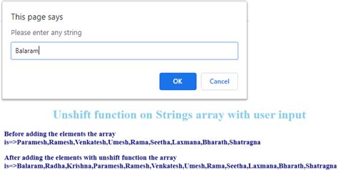 Image result for How to Use Unshift in JavaScript