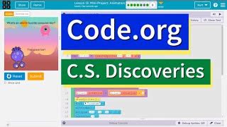 Image result for Code.org Lesson 13 Answers