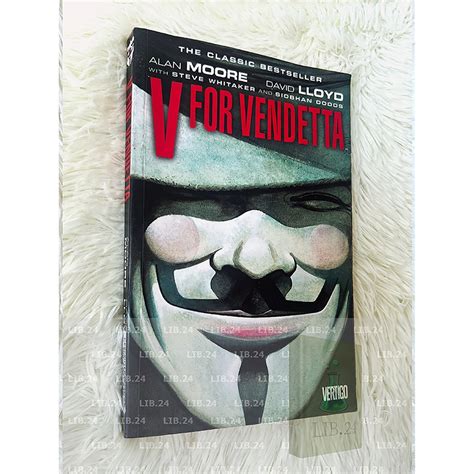 V for Vendetta - Alan Moore (Graphic Novel Comics Fiction Book Preloved Secondhand Paperback ...