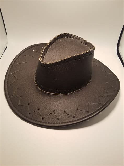 Black Frontier Sheriff Vest & Cowboy Hat Costume by F… - Gem