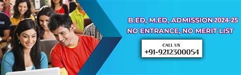 B.Ed, M.Ed, D.Ed Admission from MDU Rohtak, Haryana