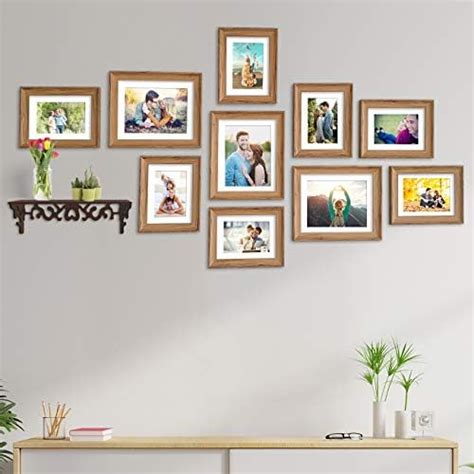 Art Street Photo Frame Set Brown Boulevard, 11 Individual Photo Frame ...