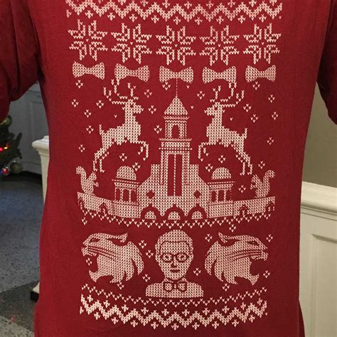 Randolph College Tacky Holiday Long Sleeve T-Shirt - Cranehill Studios