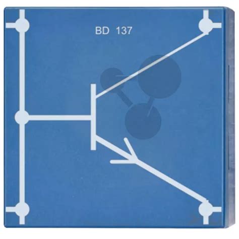 Steckelement NPN Transistor BD137 | CONATEX Lehrmittel