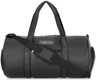 Buy Lavie Sport 46cm Athlete 27 Litres Synthetic Leather Gym Duffle for ...