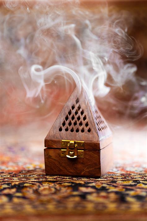 Buy Wooden Dhoop Holder Online- Anahata Organic