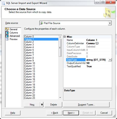 Image result for How to Use the SQL Import Wizard