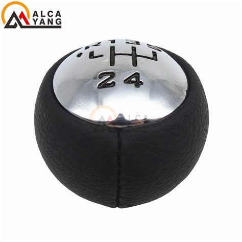 5 6 Speed Car Gear Shift Knob Cover Cap for PEUGEOT 307 308 3008 407 ...
