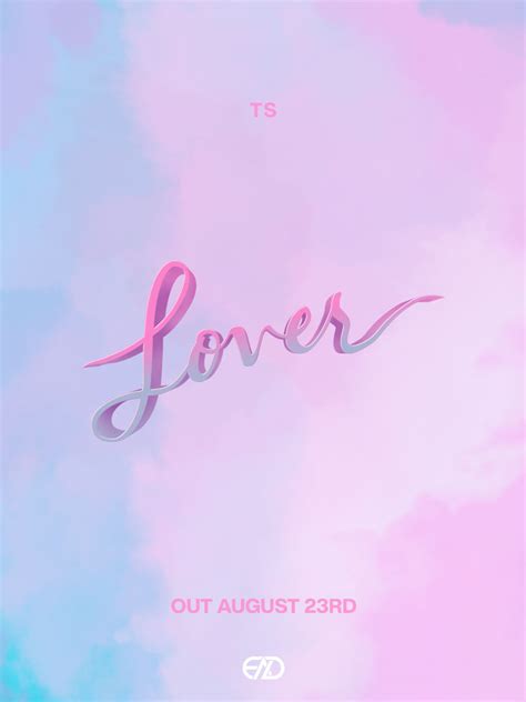 Taylor Swift: Taylor Swift Lover Album Font