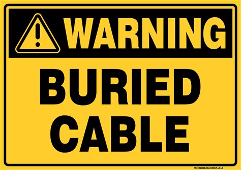 Image result for Check for Cable Damage Signage