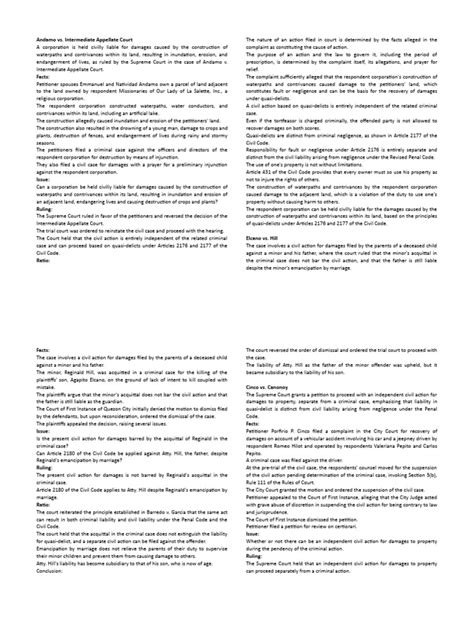 Torts Cases Examples 的图像结果