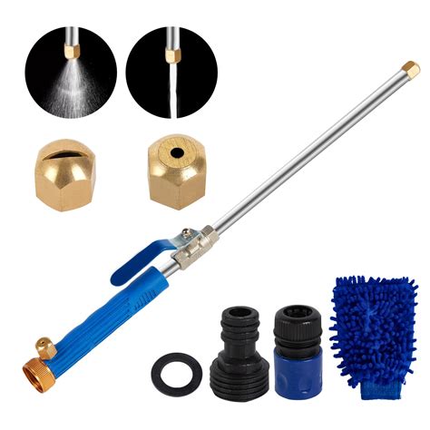 Viongna High Pressure Power Washer Wand Upgraded Jet Nozzle for Garden Hose Come with Cleaning ...