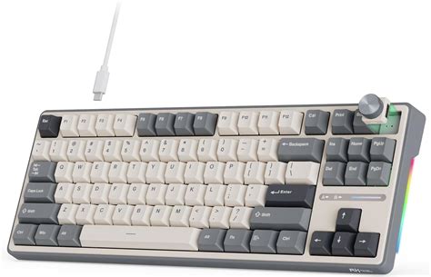 Amazon.in: Buy RK ROYAL KLUDGE R87 Pro Wired Mechanical Keyboard with ...