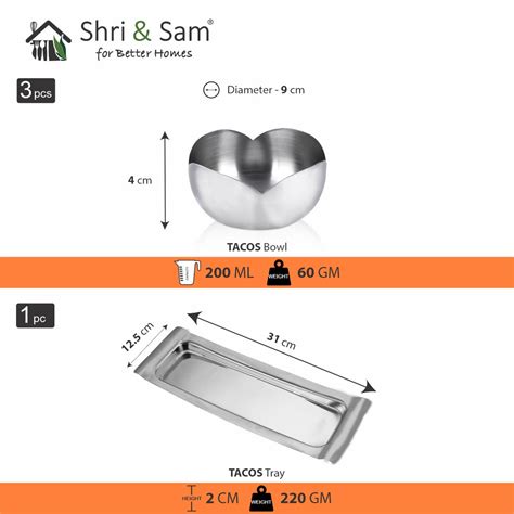 Bowl Set- Tacos | Best Serveware Online In India | Premium Quality