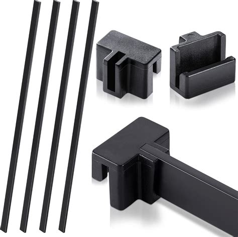 Epakh 4 Piece Pvc Black Hanging File Folder Rails 8 | Desertcart INDIA