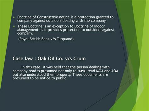 Constructive Notice in General 的图像结果