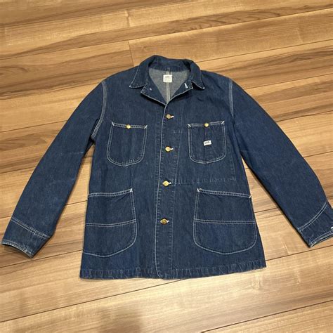 【濃紺！】70s Lee 91-J デニムカバーオール ビッグサイズ-