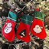 Buy CraftVatika Christmas Stockings Santa Claus Socks Wall Door Hanging ...