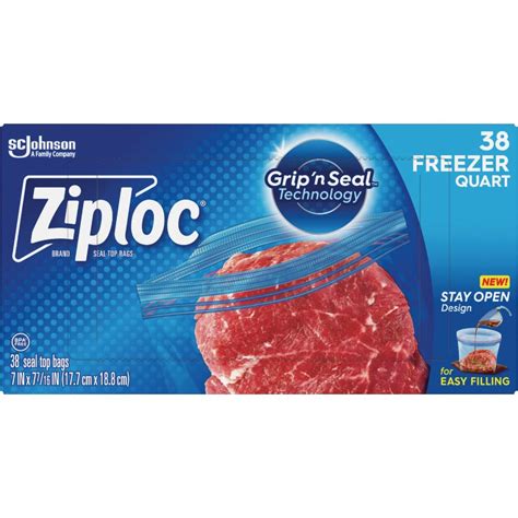 Ziploc Qt. Freezer Bag (38-Count) | Do it Best Barbados